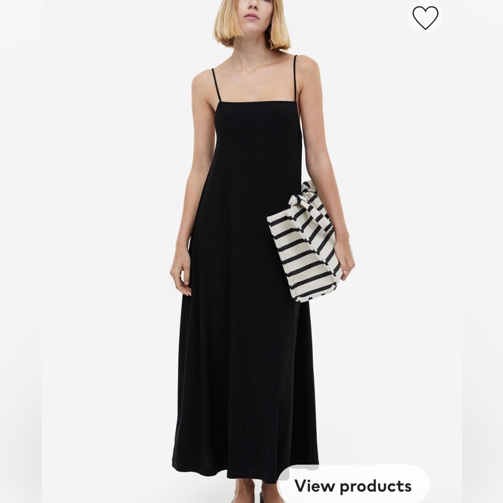 Textured slip dress